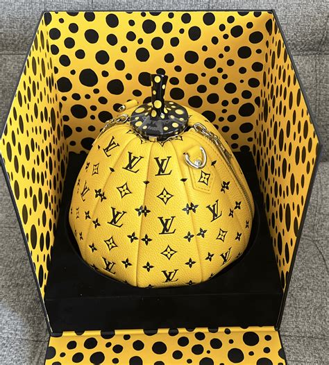 lv yayoi kusama pumpkin bag|yayoi kusama handbags sale.